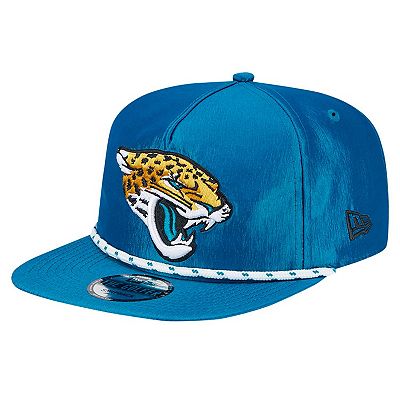 Men's New Era Teal Jacksonville Jaguars Rope Golfer Snapback Hat