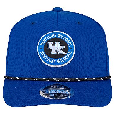 Men's New Era Royal Kentucky Wildcats COOLERA 9SEVENTY Rope Stretch-Snap Hat
