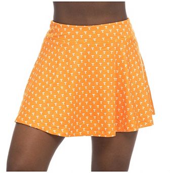 Women's ZooZatz Tennessee Orange Tennessee Volunteers Allover Print Flowy Skort