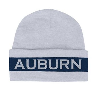 Men's Under Armour Gray Auburn Tigers Jacquard Cuffed Knit Hat