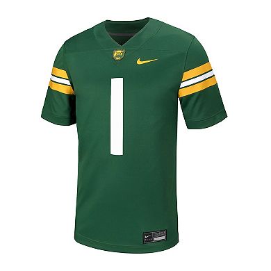 Men's Nike #1 Green Baylor Bears Untouchable Football Jersey