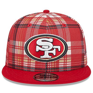 Men's New Era Scarlet San Francisco 49ers 2024 Sideline Statement 9FIFTY Snapback Hat