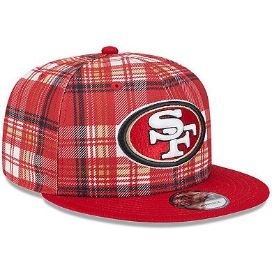Men's New Era Scarlet San Francisco 49ers 2024 Sideline Statement 9FIFTY Snapback Hat