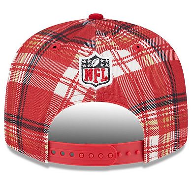 Men's New Era Scarlet San Francisco 49ers 2024 Sideline Statement 9FIFTY Snapback Hat