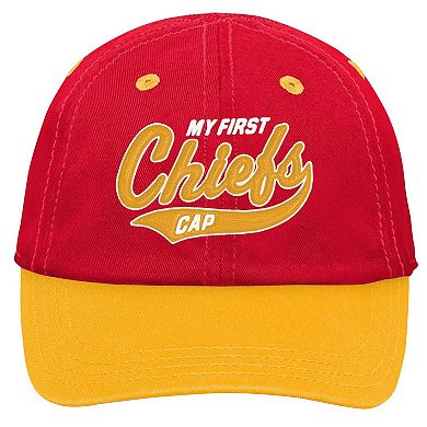 Infant Red/Gold Kansas City Chiefs My First Tail Sweep Slouch Flex Hat
