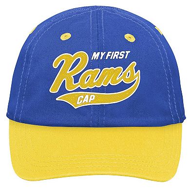 Infant Royal/Gold Los Angeles Rams My First Tail Sweep Slouch Flex Hat