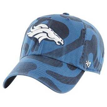 Women's '47 Navy Denver Broncos Freeform Clean Up Adjustable Hat