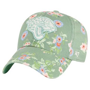 Women's '47 Green Jacksonville Jaguars Meadow Garden Clean Up Adjustable Hat