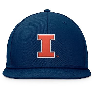 Men's Top of the World Navy Illinois Fighting Illini Fundamental Snapback Hat