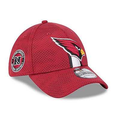 Bonnet New Era NFL Arizona Cardinals 2024 - Manchette Tricot Avec Pompon - Rouge