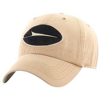 Men's '47 Khaki New York Jets Dusted Relaxed Franchise Fitted Hat