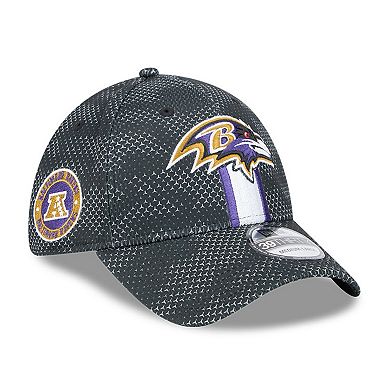 Men's New Era Black Baltimore Ravens 2024 Sideline 39THIRTY Flex Hat