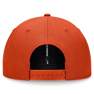 Men's Nike Orange Clemson Tigers Primetime Rise Adjustable Hat