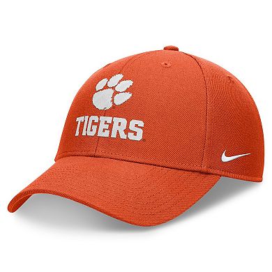 Men's Nike Orange Clemson Tigers Primetime Rise Adjustable Hat