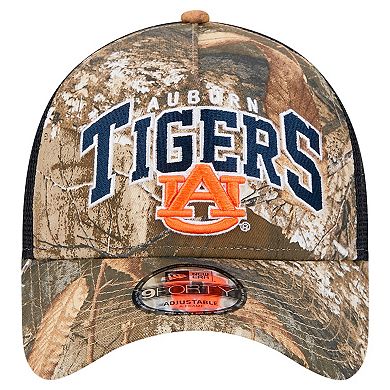 Men's New Era Camo/Navy Auburn Tigers 9FORTY A-Frame Adjustable Hat