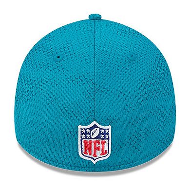 Men's New Era Teal Jacksonville Jaguars 2024 Sideline 39THIRTY Flex Hat