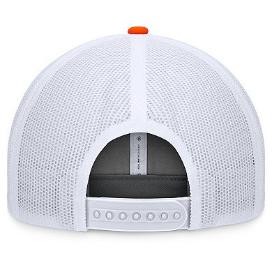 Men's Top of the World Gray/Orange Clemson Tigers Rob Trucker Adjustable Hat