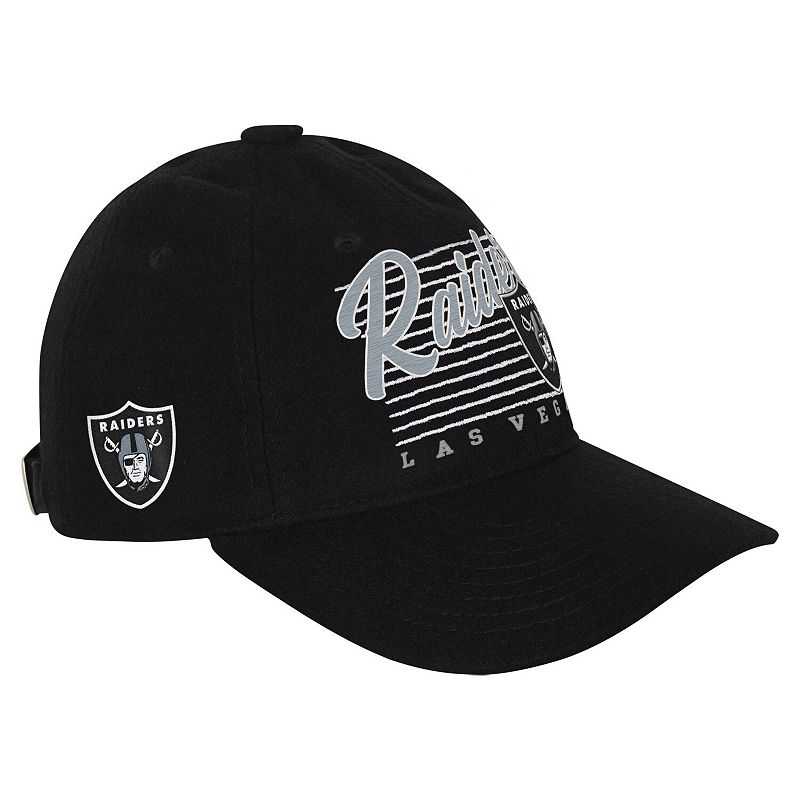 UPC 198107000099 product image for Youth Black Las Vegas Raiders Retro Wooly Adjustable Hat, Lvr Black | upcitemdb.com