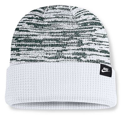 Men's Nike White/Green Michigan State Spartans Primetime Terra Cuffed Knit Hat