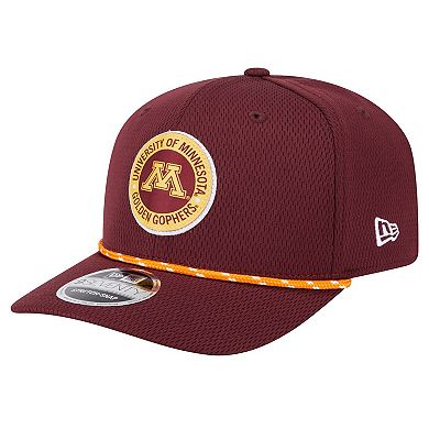 Men's New Era Maroon Minnesota Golden Gophers COOLERA 9SEVENTY Rope Stretch-Snap Hat