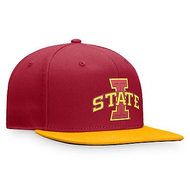 Men's Top of the World Cardinal Iowa State Cyclones Fundamental Snapback Hat
