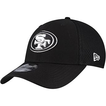 Men's New Era Black San Francisco 49ers Main Neo 39THIRTY Flex Hat