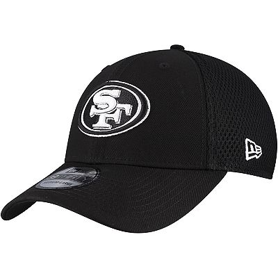 49ERS NEW ERA 39THIRTY キャップ L-XL Men's New Era Black San Francisco 49ers Main Neo 39THIRTY Flex Hat