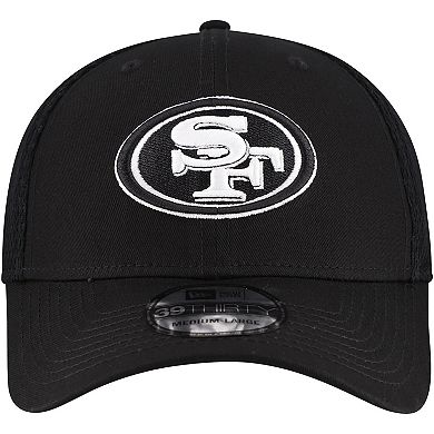 Men's New Era Black San Francisco 49ers Main Neo 39THIRTY Flex Hat
