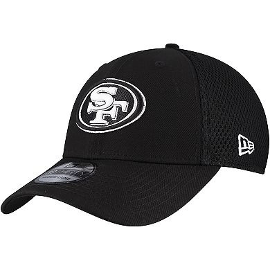 Men's New Era Black San Francisco 49ers Main Neo 39THIRTY Flex Hat