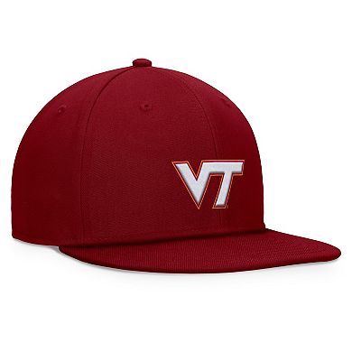 Men's Top of the World Maroon Virginia Tech Hokies Fundamental Snapback Hat