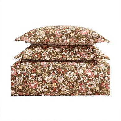 Laura Ashley Marta Brown Quilt Set