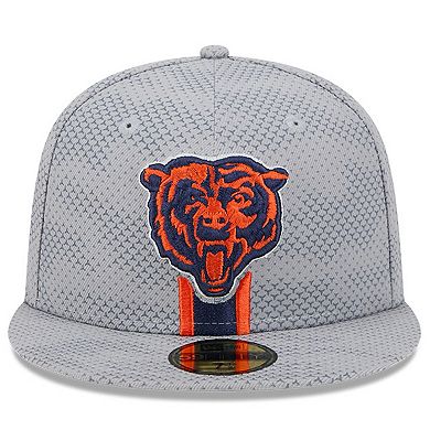 Men's New Era Gray Chicago Bears 2024 Sideline 59FIFTY Fitted Hat