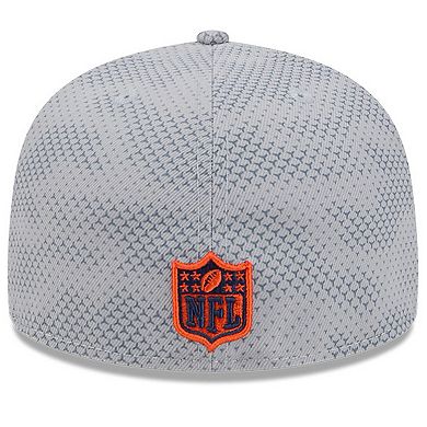 Men's New Era Gray Chicago Bears 2024 Sideline 59FIFTY Fitted Hat