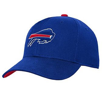 Youth Royal Buffalo Bills Team Pre-Curved Adjustable Hat