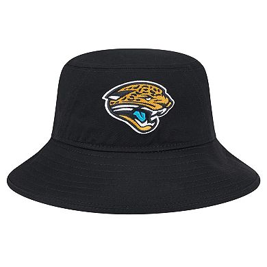 Men's New Era Black Jacksonville Jaguars Main Bucket Hat