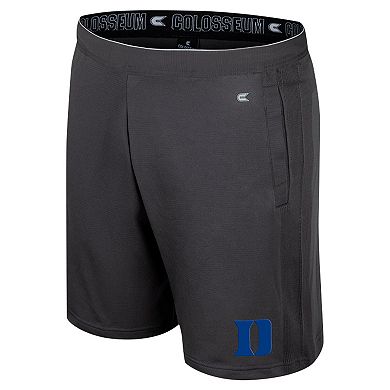 Men's Colosseum Charcoal Duke Blue Devils Forget Shorts