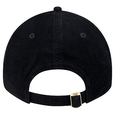 Men's New Era Black Jacksonville Jaguars Corded 9TWENTY Adjustable Hat