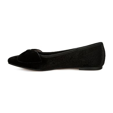 Rag & Co Pothos Women's Suede Ballet Flats