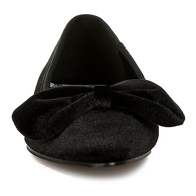 Rag & Co Pothos Women's Suede Ballet Flats