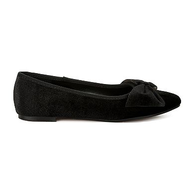 Rag & Co Pothos Women's Suede Ballet Flats