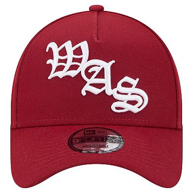 Men's New Era Burgundy Washington Commanders Mystic 9FORTY A-Frame Adjustable Hat