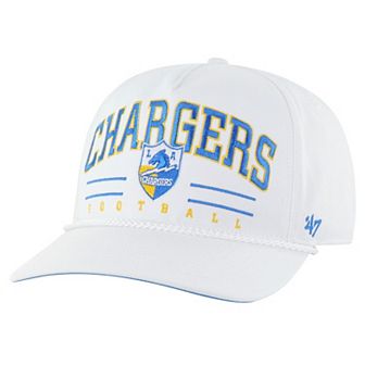 Men's '47 White Los Angeles Chargers Roscoe Hitch Rope Adjustable Hat