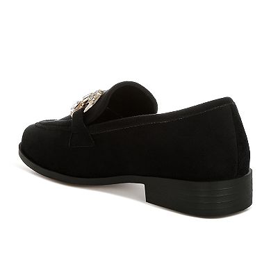 Rag & Co Maestro Women's Chain Detail Loafers