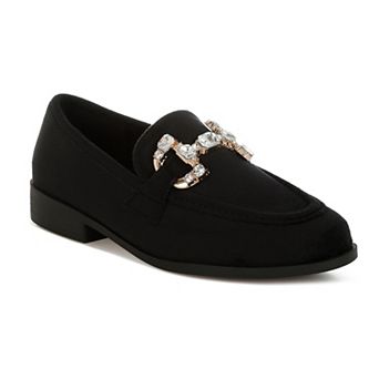Rag & Co Maestro Women's Chain Detail Loafers