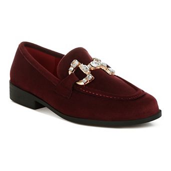 Rag & Co Maestro Women's Chain Detail Loafers