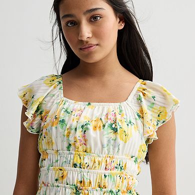 Girls Speechless Floral Maxi Dress