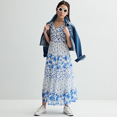 Girls 7-16 Speechless 2-pc. Floral Maxi Dress & Sunglasses Set