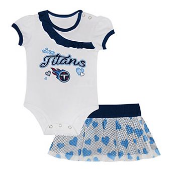Newborn & Infant Tennessee Titans Love My Team Bodysuit & Skirt Set