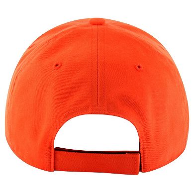 Youth '47 Orange Cleveland Browns Secondary Logo MVP Adjustable Hat