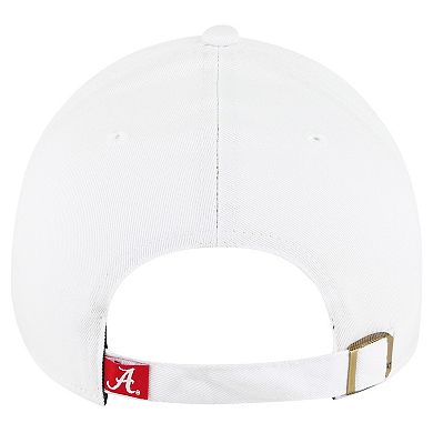 Women's '47 White Alabama Crimson Tide Pensacola Clean Up Adjustable Hat